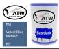 Preview: Kia, Velvet Blue Metallic, K5: 500ml Lackdose, von ATW Autoteile West.